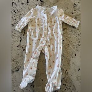 Little me footie pajama